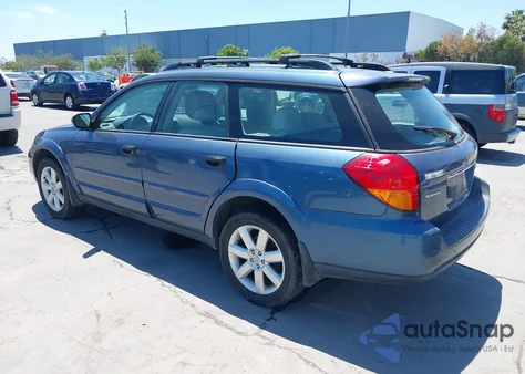 2006 Subaru Outback 2.5I from USA, damaged, VIN 4S4BP61C767354903